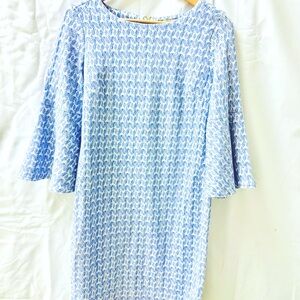 Tyler Boe SMALL Sheath Bell Sleeve Dress